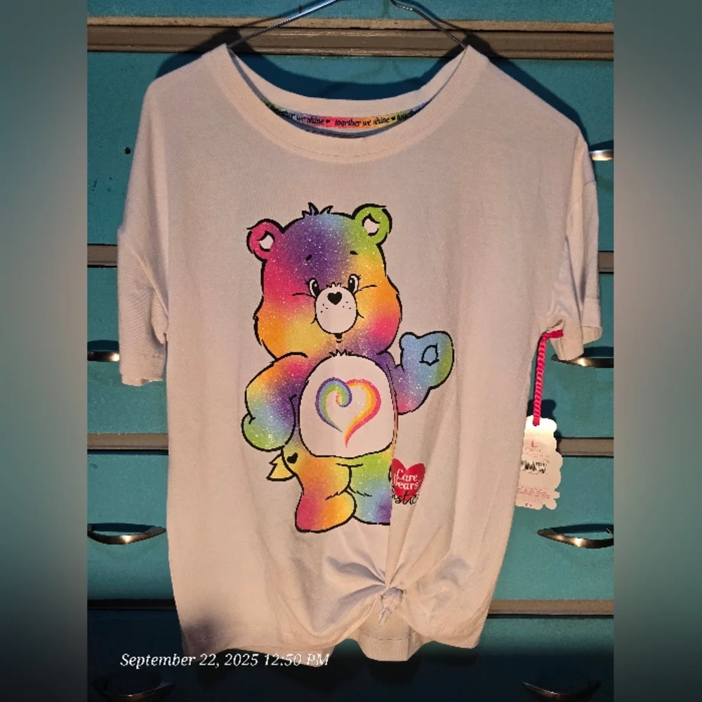 Justice Rainbow Bear Kids T-Shirt